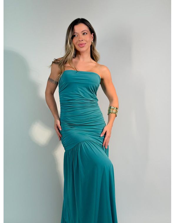 Vestido Elena Verde Esmeralda - FORMOSA