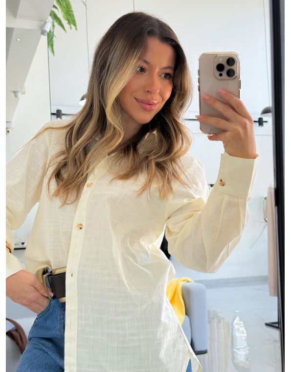 Camisa Zana Amarela - FORMOSA