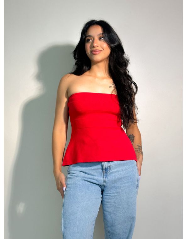 Blusa Bela Vermelha - FORMOSA