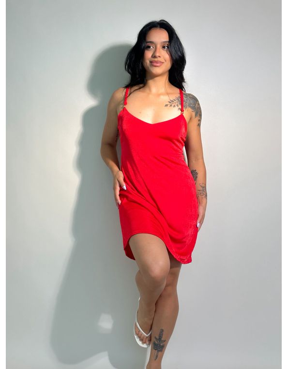 Vestido Luna Vermelho - FORMOSA