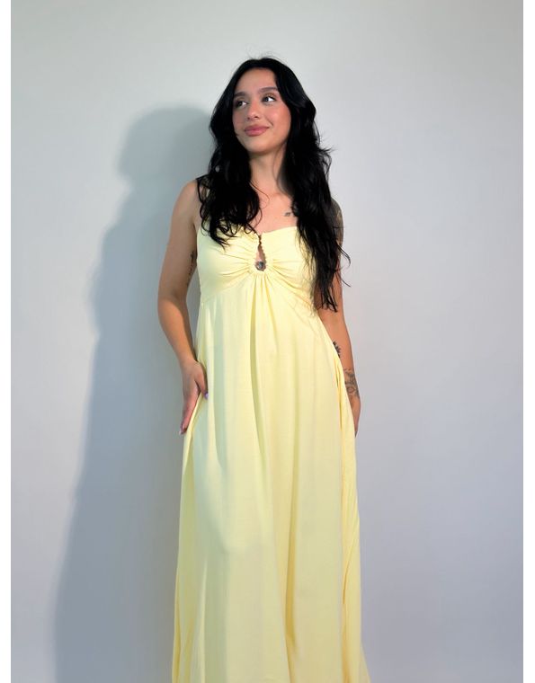 Vestido Maiara Amarelo - FORMOSA