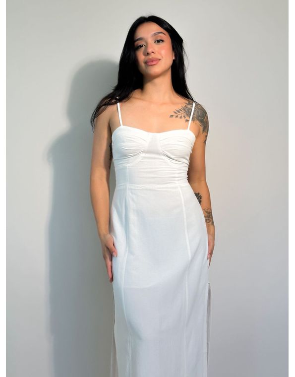 Vestido Astrid Off Whithe - FORMOSA