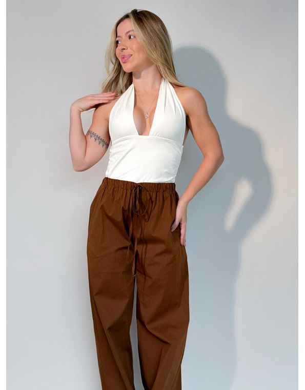 Calça Giane Marrom - FORMOSA