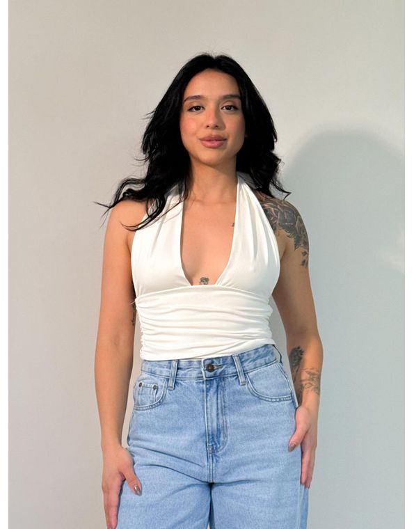 Blusa Raquel Off White - FORMOSA