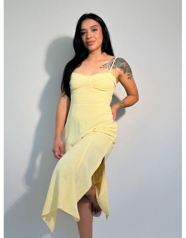 Vestido Astrid Amarelo - FORMOSA