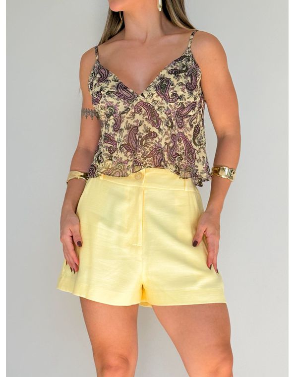 Blusa Angelica Amarela - FORMOSA