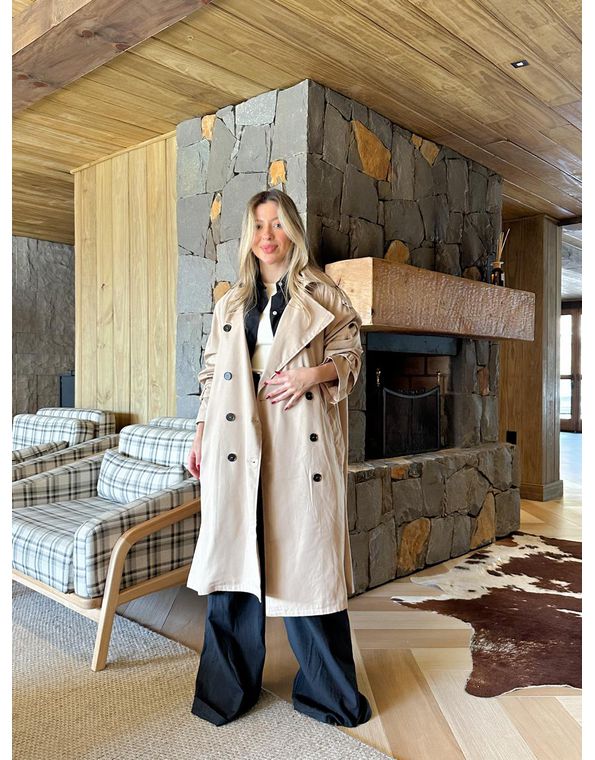 Trench Coat Bege - FORMOSA