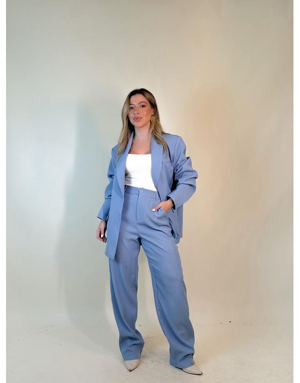 Conjunto Blazer Enola Azul - FORMOSA