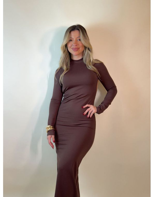 Vestido Antonella Marrom - FORMOSA