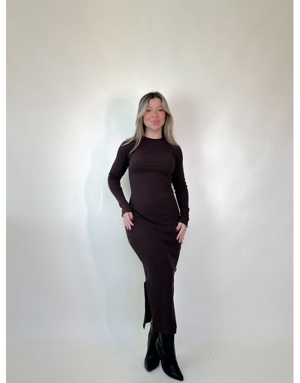 Vestido Ellen Marrom - FORMOSA