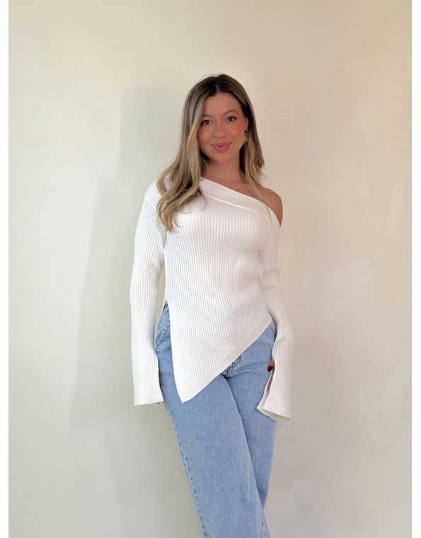 Tricot Margarida Off White - FORMOSA
