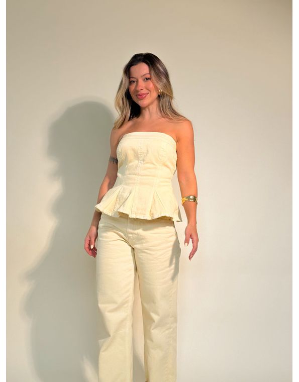 Corset Martinez Amarelo - FORMOSA