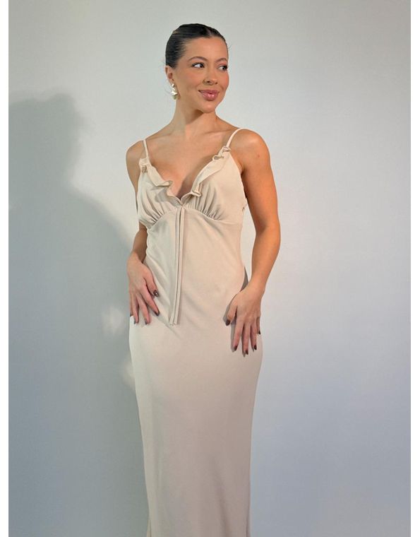Vestido Olga Bege - FORMOSA