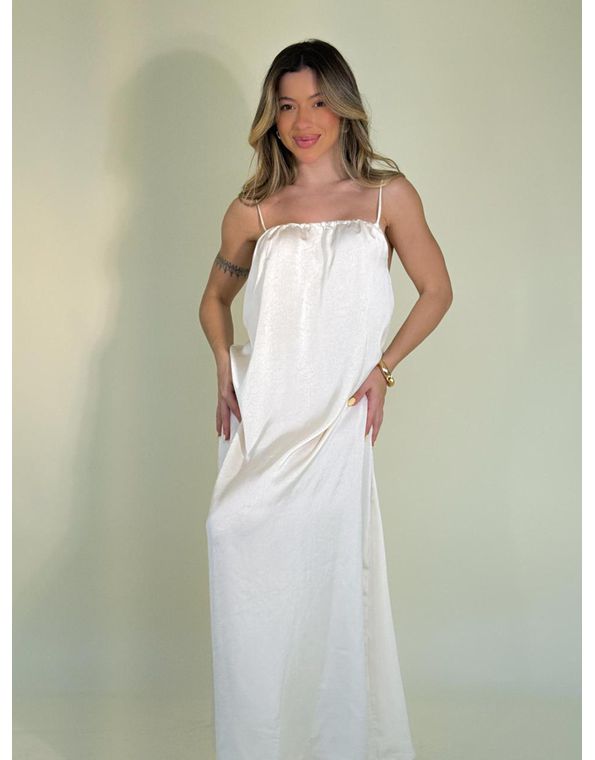 Vestido Maelle Off White - FORMOSA