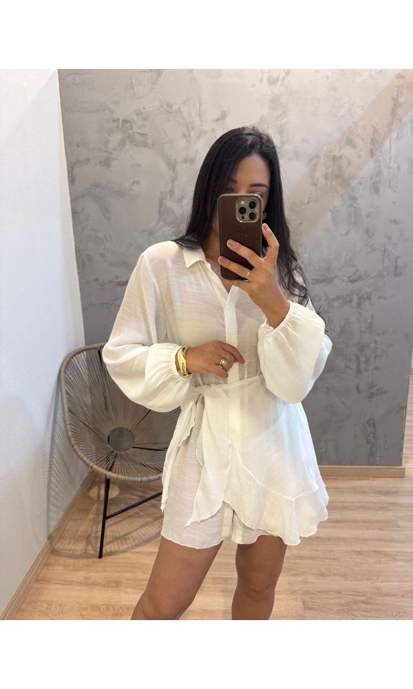 SAIDA DE PRAIA COM CANGA - 8562 - Loja Damas