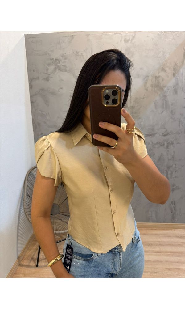 CAMISA CHIC TOP - 855478 - Loja Damas