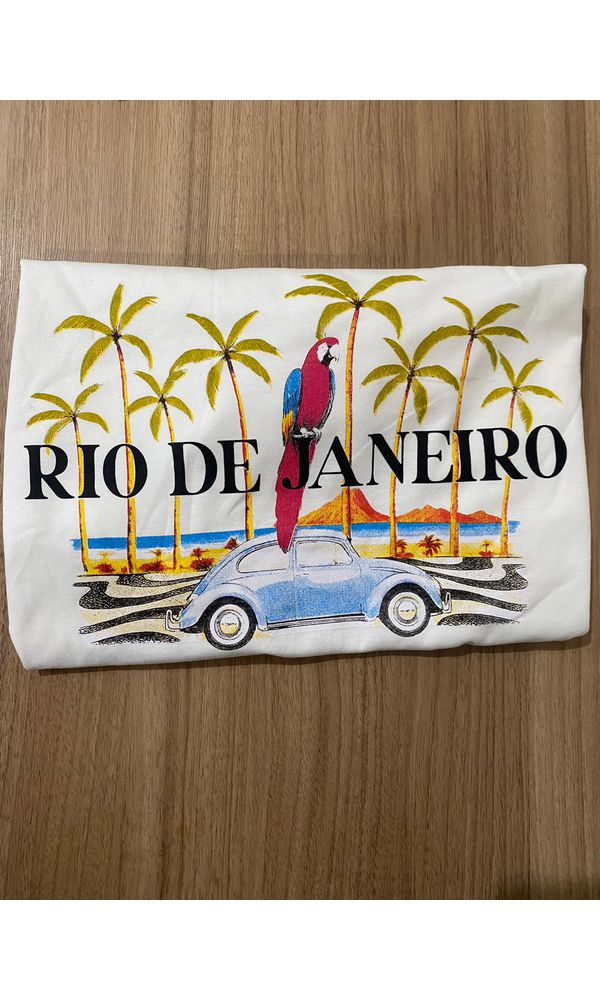 CAMISETA BASICA ALGODAO RIO DE JANEIRO PLUS SIZE ... - Loja Damas