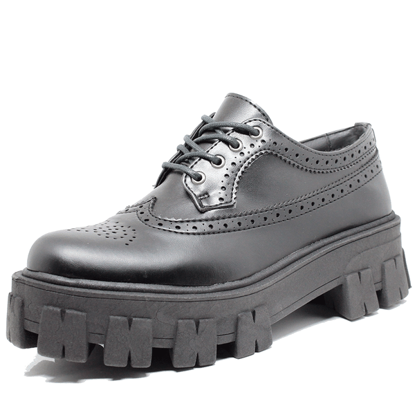 Sapato oxford best sale preto e branco