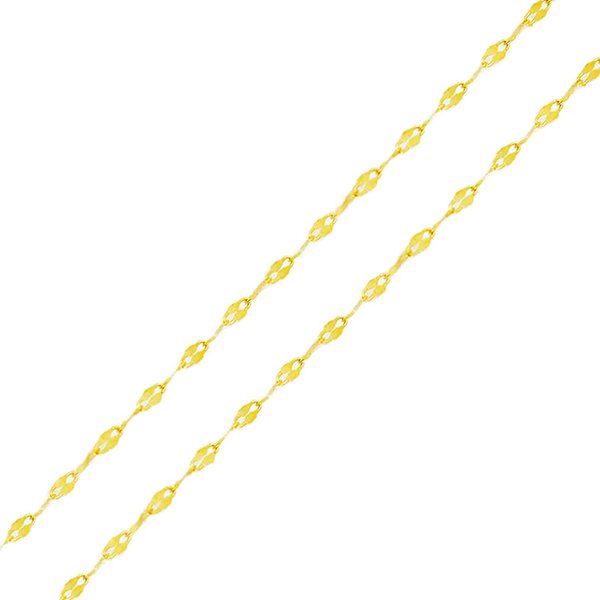 Corrente em Ouro 18K Coffee de 1,6mm com 40cm Corrente em Ouro 18K Coffee de 1,6mm com 40cm