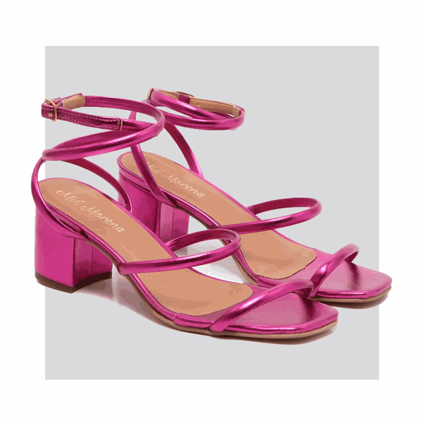 Sandalia fucsia clearance