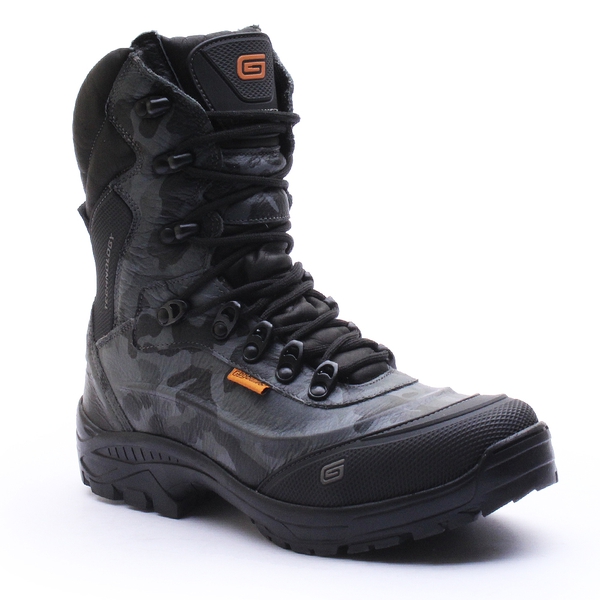 Bota Coturno Militar Gogowear 100% Couro ref Army Chumbo