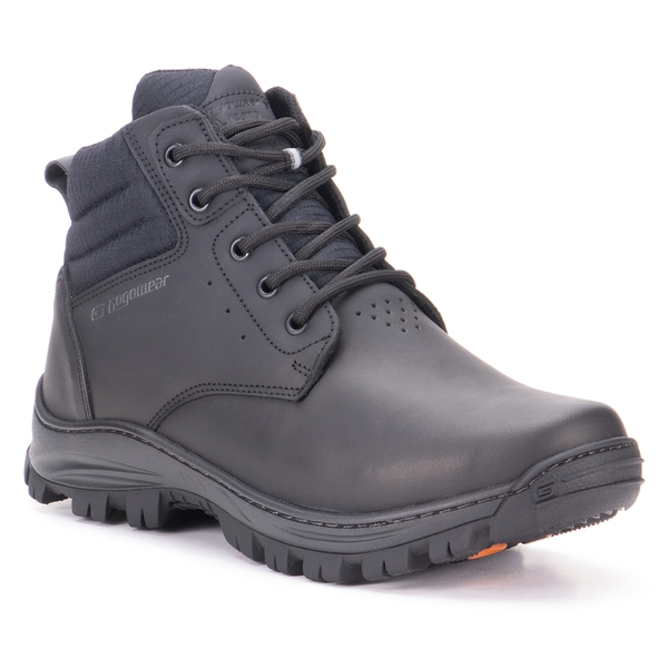 Bota Anti-Torção Segurança EPI CA Gogowear 100% Couro ref Brick Preto