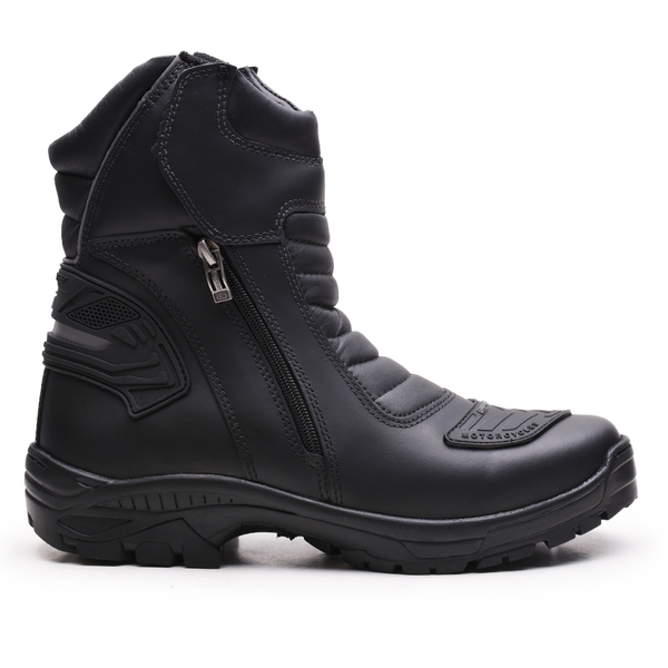 Bota Coturno Gogowear 100% Couro ref Bull 300 Motor cor Preto 