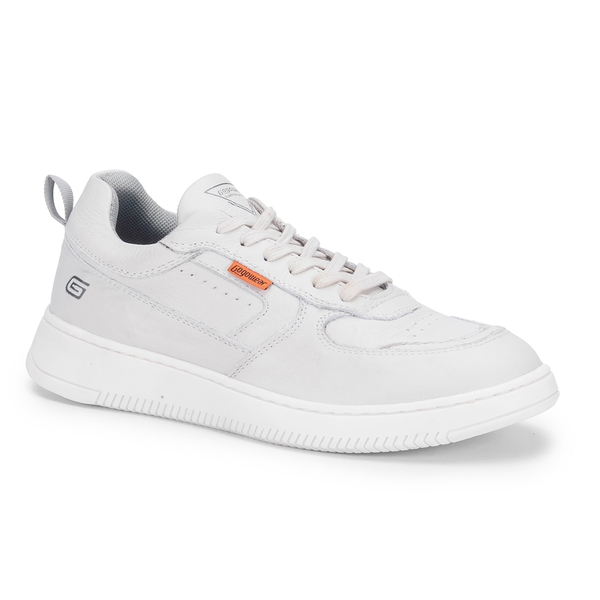 Sapatênis Masculino 100% Couro Gogowear Conrado Off White