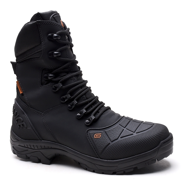 Bota Coturno Militar Gogowear 100% Couro ref Defender Preto