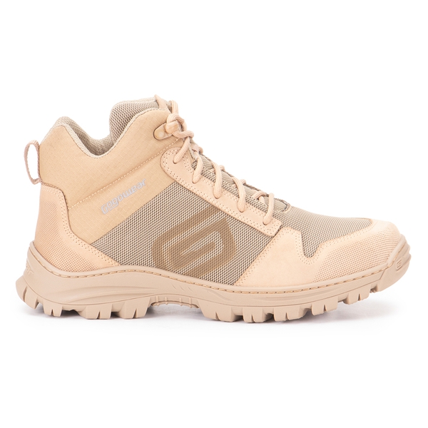 Bota Adventure Gogowear 100% Couro ref Kiev High Bege