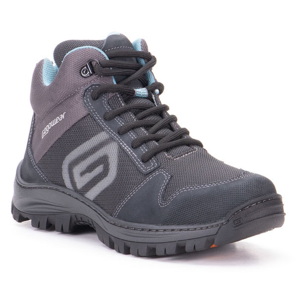 Bota Adventure Gogowear 100% Couro ref Kiev High Cinza