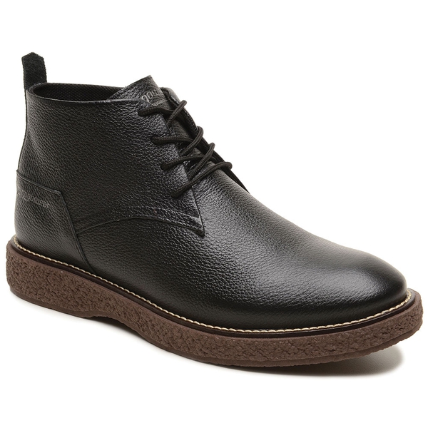 Bota Casual Gogowear 100% Couro ref Torpedo Preto