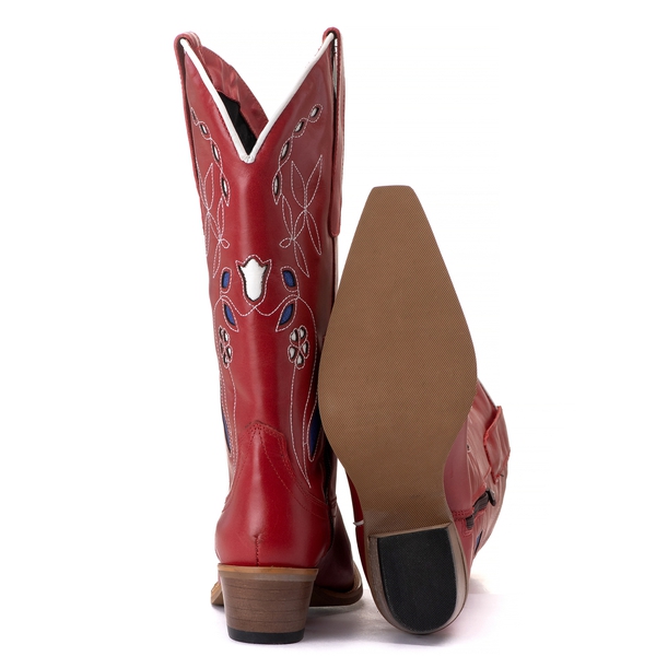 Bota Feminina Texana Tucson - Solado P51 Natural