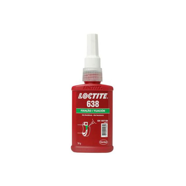 Adesivo Anaeróbico de Fixação de Rolamentos Alto Torque Loctite 638 - 50g