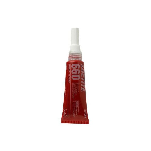 Adesivo Fixação Cilíndrica Anaeróbica Alta Resistência Cinza Loctite 660 - 50g