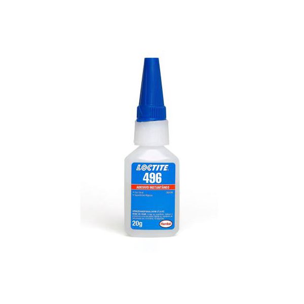 ADESIVO INSTANTÂNEO CIANOACRILATO INDUSTRIAL LOCTITE 496 20G
