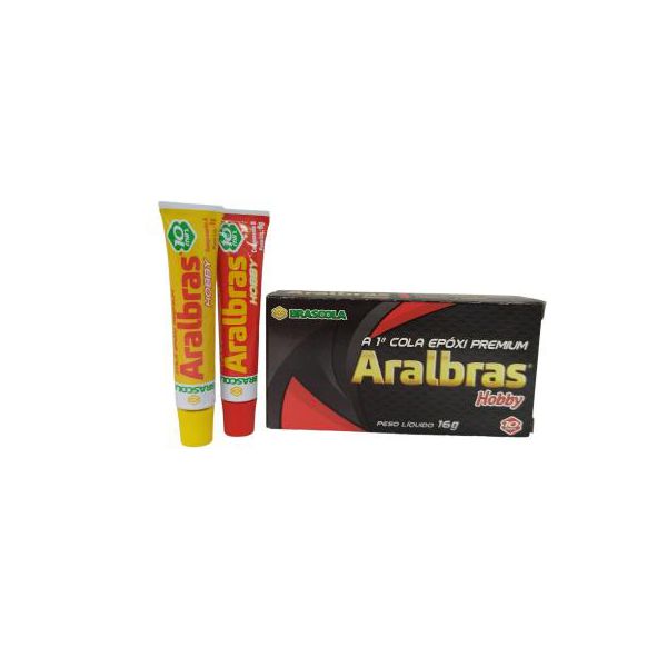 COLA EPÓXI ARALBRAS HOBBY 23 GR