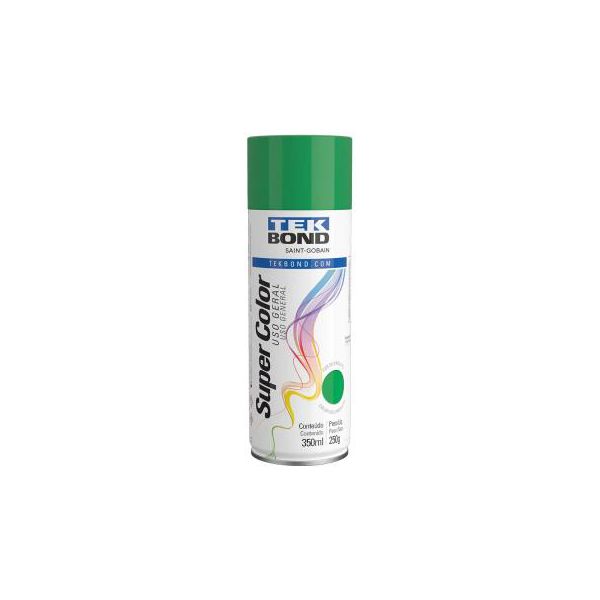 Tinta Spray Uso Geral Verde 350ml 250G - Tekbond