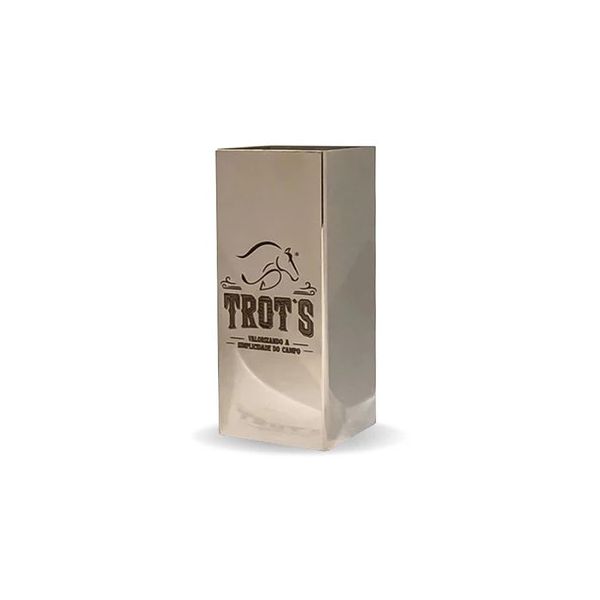 Copo Inox Trot's- Quadrado Polido 250ml