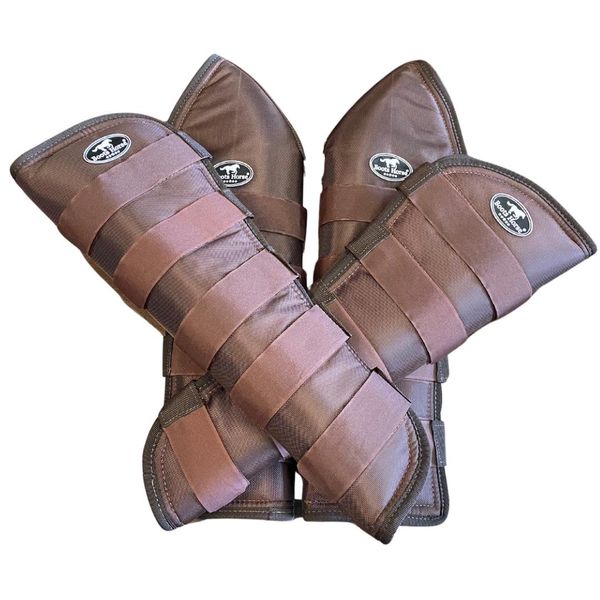 PROTETOR DE VIAGEM LONGO BOOTS HORSE - MARROM