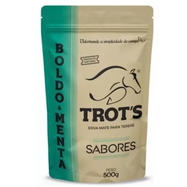 Erva Mate para Tereré Sabor Boldo e Menta Trots - 500g