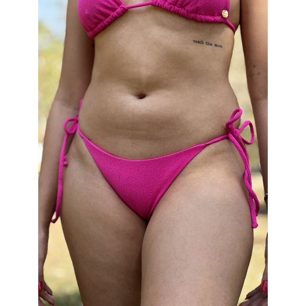 Calcinha Naya Rosa Texturizado