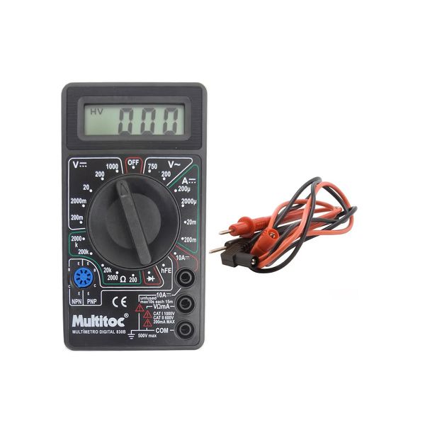 MULTIMETRO DT 830B MULTITOC