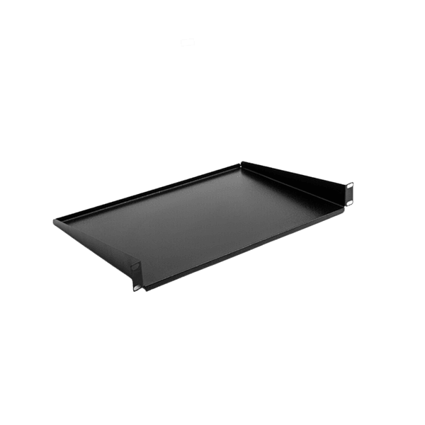 BANDEJA FIXA 19 X 250MM 2 PONTOS DE FIXAÇÃO PRETO MAXELETRON