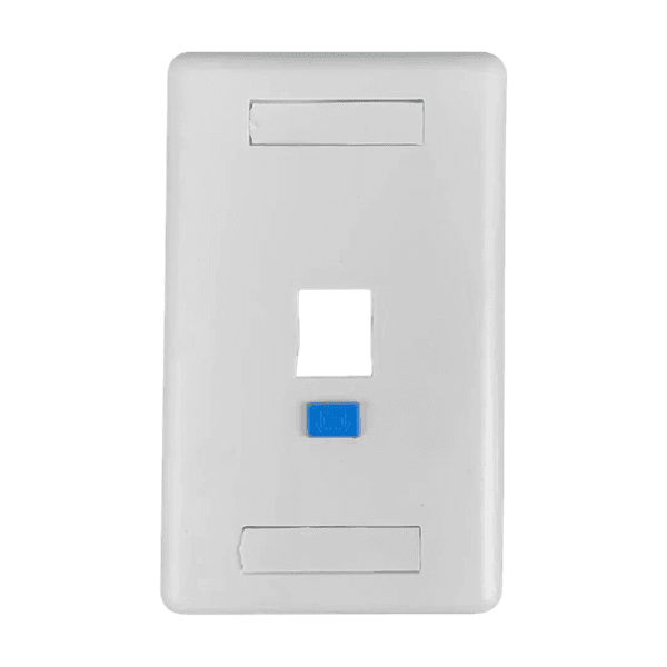 ESPELHO 4X2 P JACK RJ45 1 FURO BRANCO