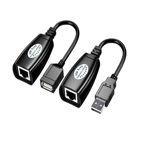 EXTENSAO USB VIA CABO DE REDE