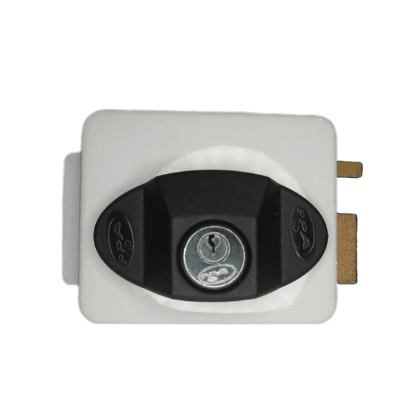 FECHADURA TRAVER 90 REVERSIVEL 12V BRANCA PPA