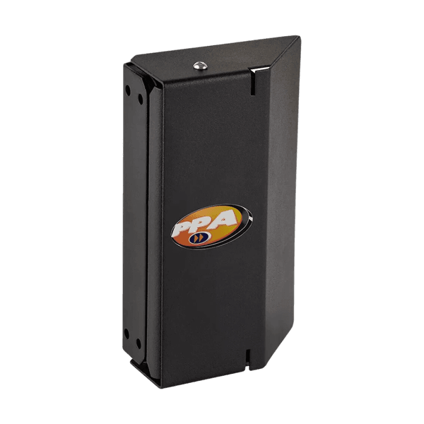 FECHADURA ELETROIMA P200 12V PRETA COM SENSOR PPA