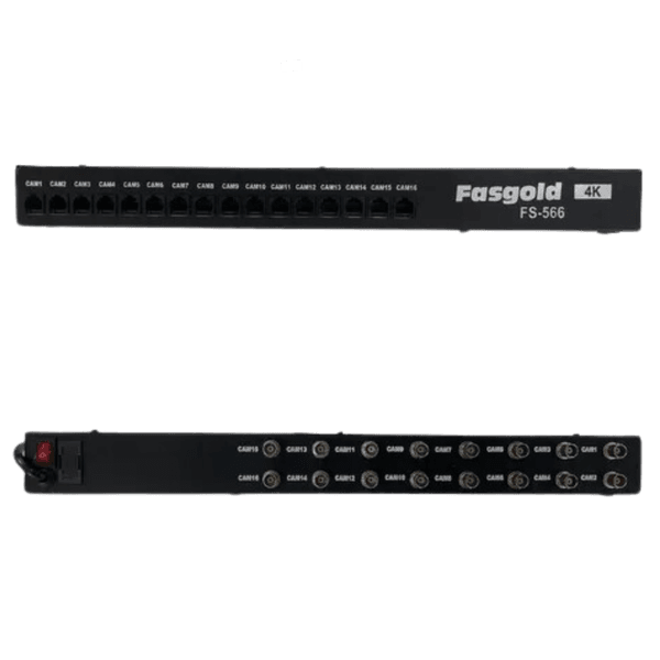 FONTE RACK POWER BALUN 16CH FULLHD HIBRIDO