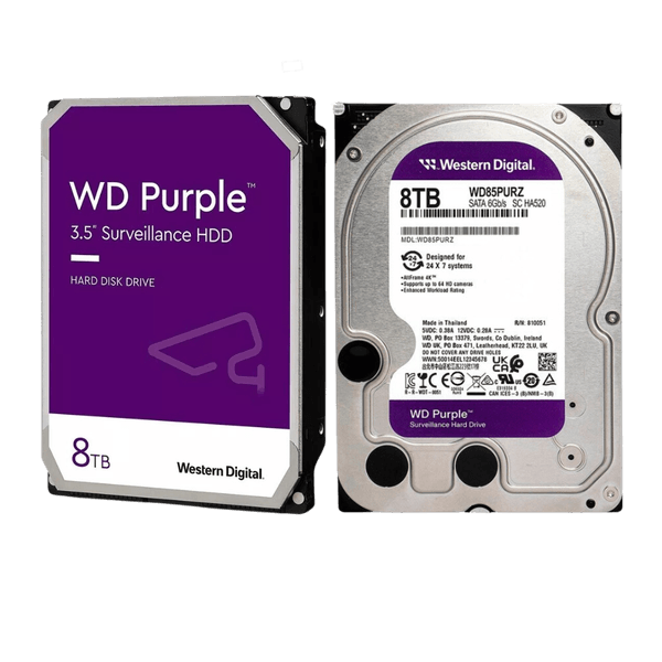 HD 8TB PURPLE WESTERN DIGITAL